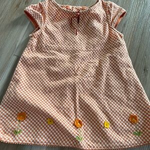 Embroidered flower dress